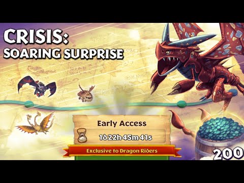 CRISIS: SOARING SURPRISE FULL GAMEPLAY - New Gauntlet Event - Dragons: Rise of Berk