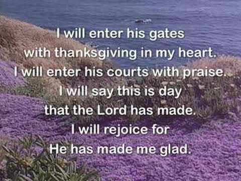 Thanks and Praise...ever