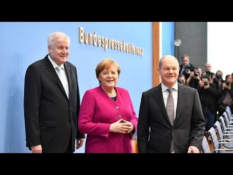 Pressekonferenz der GroKo-Partner: "Eine Große Koalition für die kleinen Leute" | DER SPIEGEL