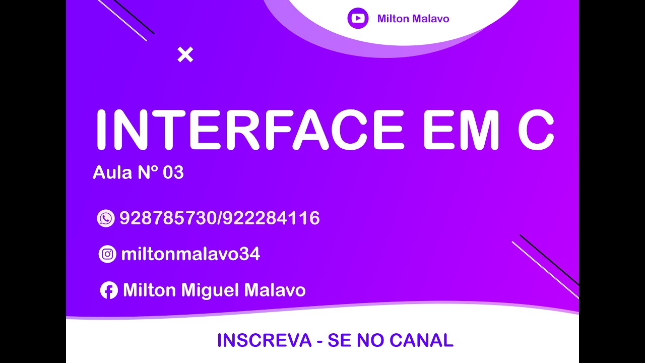 Interface Gráfica em C - Botão de Entrada e Saída de Dados