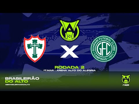 2º TEMPORADA - 2º RODADA - PORTUGUESA 1x0 GUARANI