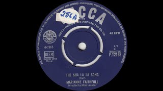 Marianne Faithfull - The Sha La La Song