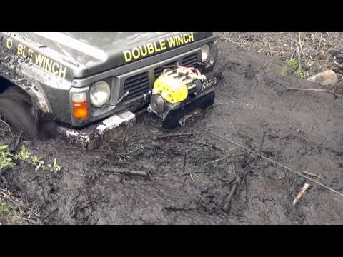 Warn 8274 upgrade - DOUBLEWINCH Power Head 2X6.5HP - Warn 8274 high mount twin motor winch upgrade