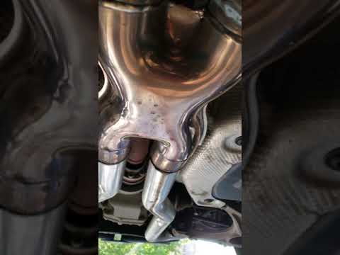 Install of a Dual Borla Turbo XL muffler aka Pro Xs and Different Trends resonated exhaust tips