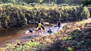 Tubing Down The River Augher 2013 Ireland County Tyrone