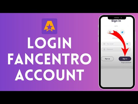 How To Login To Fancentro Account | Fancentro Sign In 2024