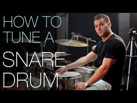 How to Tune a Snare Drum To Sound Great by Troy Wright