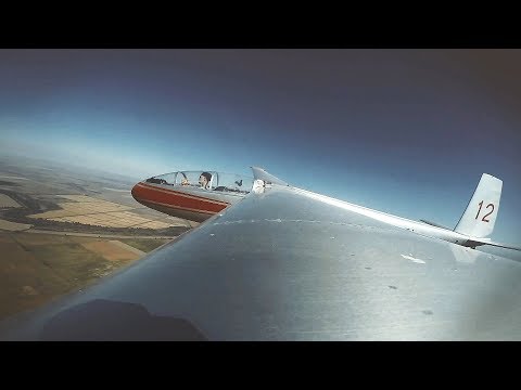 Полёт на планере Бланик Л-13