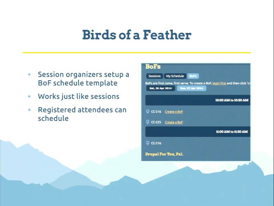 DrupalCon Amsterdam 2014: COD: Effectively Powering Conferences with Drupal