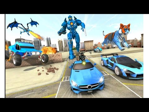 Snake Robot #Train Transforming# Wars Robot Game 2021, Android Gameplay,cool robot,tiger robot,
