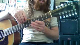 Video thumbnail for 1968 Vintage Guild Natural F 212 12 String Acoustic Dreadnought Guitar Demo by Buffalo Music and Guitars