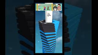 【#StackBall】【#爽快感】毎日の日課になりつつある！台座砕きマスターの道#VTuber#Shorts#スマホゲーム#StackBall #stackball