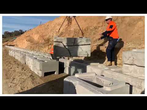 Verti-Block installation