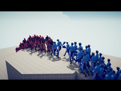 50x BUTCHER vs 50x MELEE UNITS - TOTALLY ACCURATE BATTLE SIMULATOR | TABS