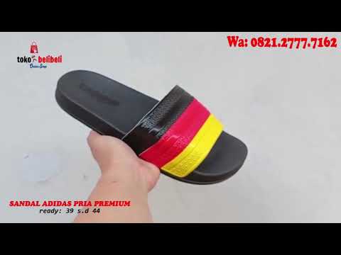 Sandal Adidas Premium I Sandal Slip On Pria I CALL WA 0821.2777.7162