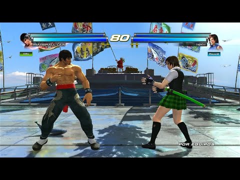 02 Asuka Kazama y Julia Chan vs Law y Jaycee  - Tekken Tag Tournament 2 ( Uchiha x24 ) PS3