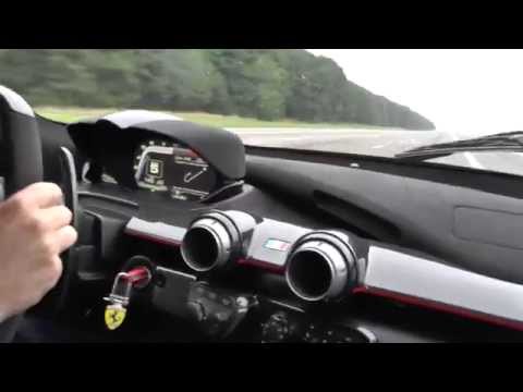 Onboard LaFerrari to 213mph!