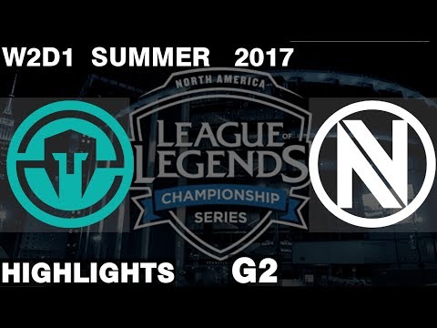 IMT vs NV | Game 2 | HIGHLIGHTS | NA LCS W2D1 SUMMER 2017 | Immortals vs EnvyUs