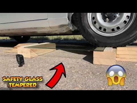TEMPERED GLASS VS CAR TEST #MAGICALEXPERIMENT