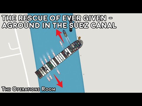 A Comprehensive Breakdown Of How They Rescued The 'Ever Given' From The Suez Canal