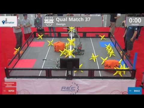 2017 VEXU Design Q37 - WPI0 vs BNS2 - 37 to 15
