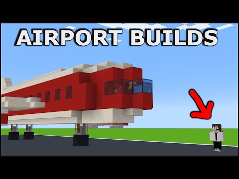 Minecraft: 15+ Airport Build Hacks!