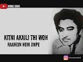 Hum Bewafa Hargiz Na Thay Whatsapp Status Kishore Kumar NAWAB ZAADA