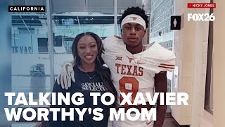 FOX26 sits down with Chiefs wide receiver Xavier Worthy's mother
