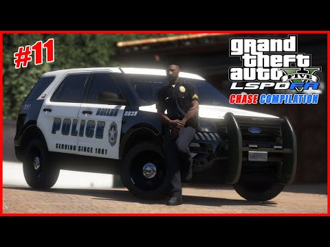 LSPDFR Police Chase Compilation #11