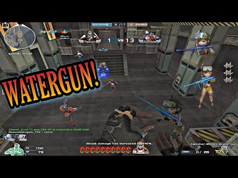 Switcher Barrett M82A1-Water Gun (GamePlay) CrossFire |CFPH| EJRM ZombieV4