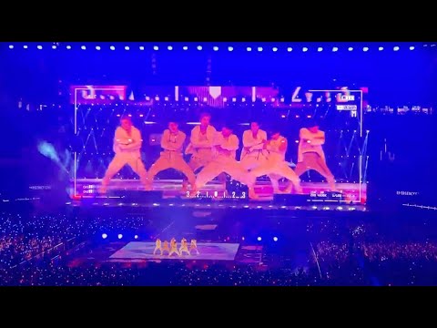 on fire dope Permission to dance on stage LA