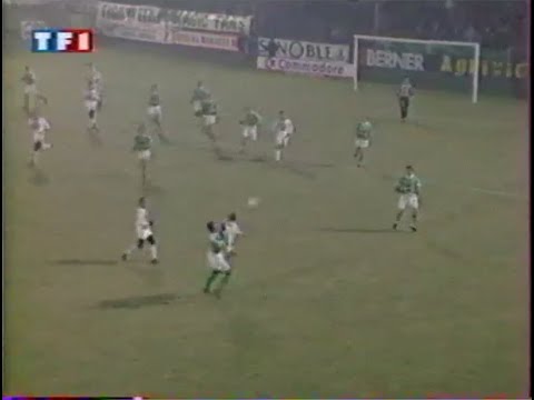 AUXERRE - ST ETIENNE-2-0     (TOUS LES BUTS : DIVISION 1 : SAISON 1991-1992)