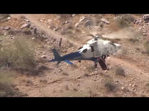 Helicopter Crew Botches Rescue Of Injured Hiker, Spins Her At Terrifyingly High Speeds