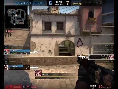 CSGO Ace Clutch yes i'm amazing | Versado