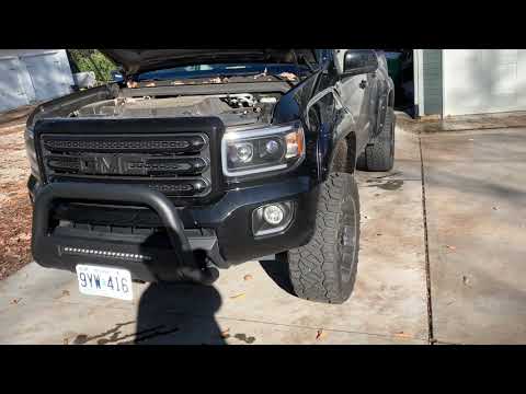 Anzo headlights and Spider taillights review - 2016 GMC Canyon