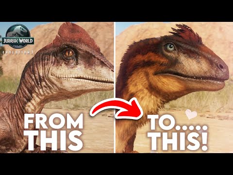 Deinonychus Is BACK And It's FEATHERED! Dinosaur Reveal & Footage Jurassic World Evolution 3