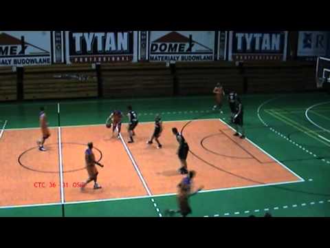 Liga Okręgowa Koszykówki 2010/2011 - 1 mecz o 3 miejsce  CTC AZS Polit.Cz-wa - OSiR K-ck 2 kwarta