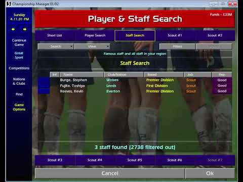 Arsenal 2018/2019 scouts assigned to youth players | Championship manager 01/02 march 2019 update