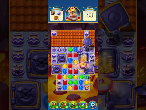 Statisfying Destroy Royal Match Level 2493 #games #royalmatch #music #short #statisfying #destroy