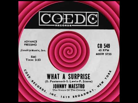 WHAT A SURPRISE, Johnny Maestro, Coed #549 1961