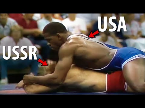Best American Wrestler vs Best Soviet Wrestler: Kenny Monday vs Nasir Hajikhanov