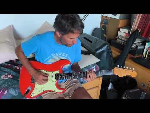Fender Stratocaster 1964 Fiesta Red Refin Hardtail conversion 3kg image 26