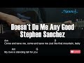 Stephen Sanchez - Doesn’t Do Me Any Good Guitar Chords Lyrics