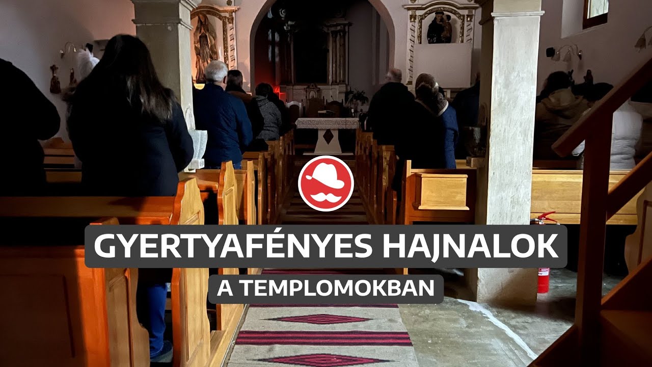 Hajnali fényben a roráté csendje