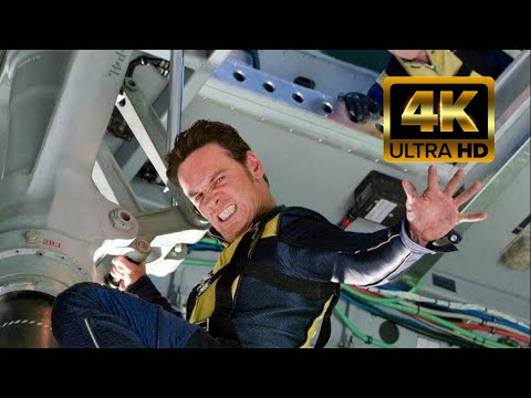 X-Men First Class (2011) - Magneto pulls submarine out of the sea - 4k