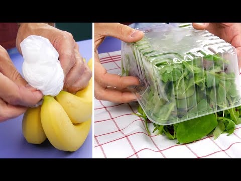 7 Tricks, damit deine Lebensmittel nicht mehr vergammeln.