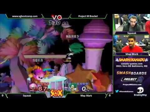 Xanadu 3/25/14 - Squeak (MK) vs. Map Mark (Sonic)
