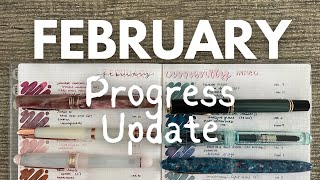 FEBRUARY Progress Update // My thoughts on last month's #currentlyinked