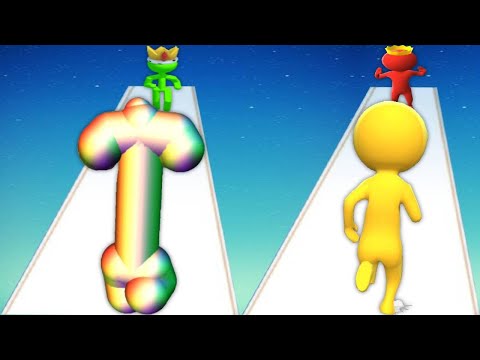 TALL MAN RUN vs COLOR RACE 3D - Double Game