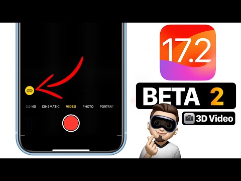 iOS 17.2 Beta 2 - 3D Video Recording and More